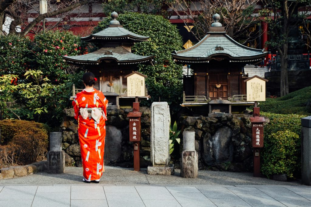 日本寺廟參拜