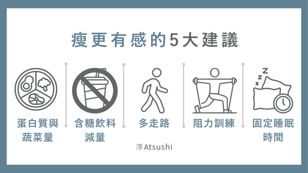 瘦更有感的5大建議